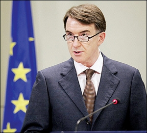Former EU Trade Commissioner Lord Mandelson