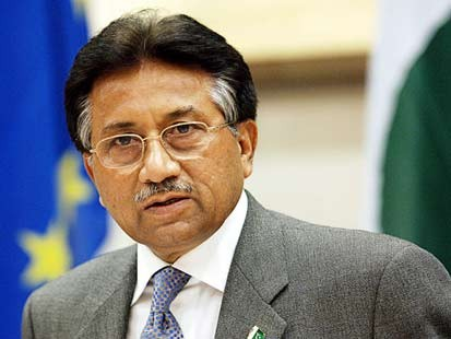 Former Pakistani president Pervez Musharraf