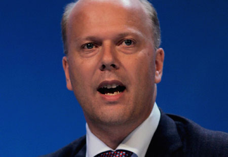 Shadow Home Secretary Chris Grayling