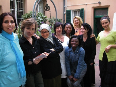 Staff at women's rights NGO Trama di Terre